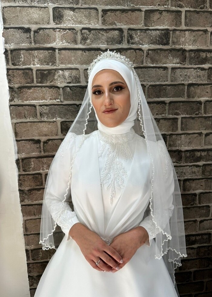 Tesettür gelinlik - Görsel 5