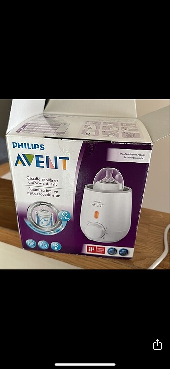 Philips avent biberon mama ısıtıcı