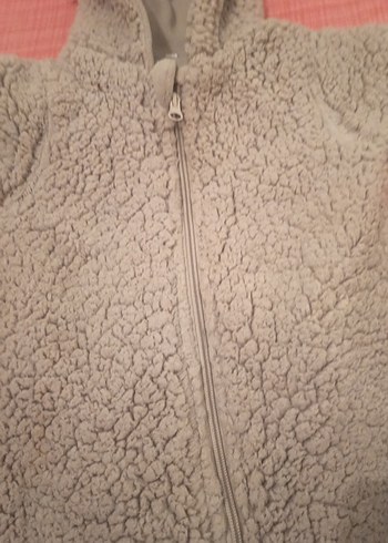 Gri Kürklü Bebek Tulumu - Görsel 4