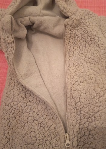 Gri Kürklü Bebek Tulumu - Görsel 5