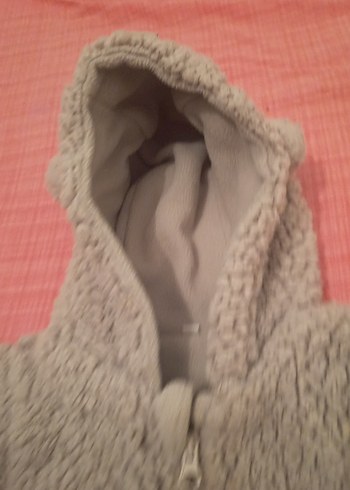 Gri Kürklü Bebek Tulumu - Görsel 3