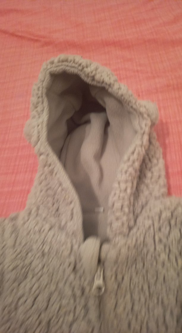 Gri Kürklü Bebek Tulumu - Görsel 3