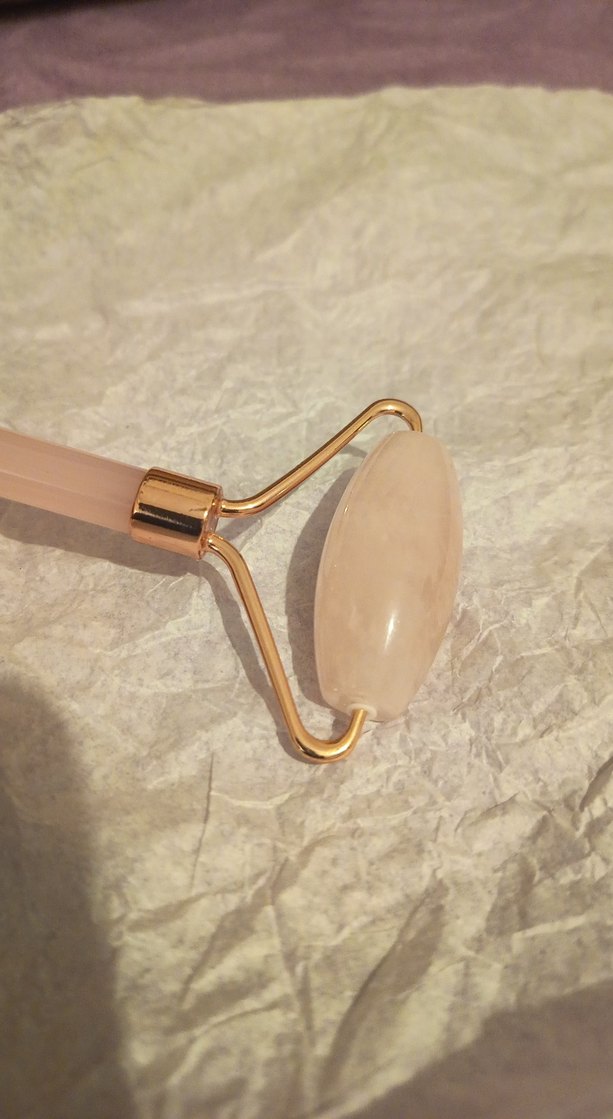 Pembe Kuvars Yüz Masaj Aleti - Görsel 2