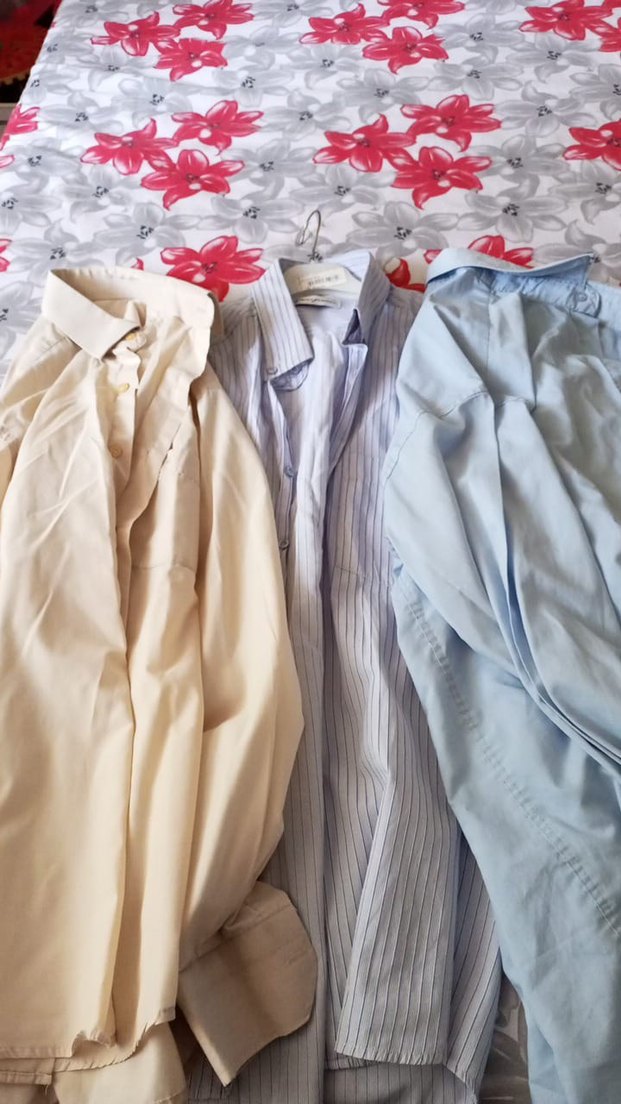 Gri Erkek Pijama Takımı, Düğmeli, Uzun Kollu - Görsel 3