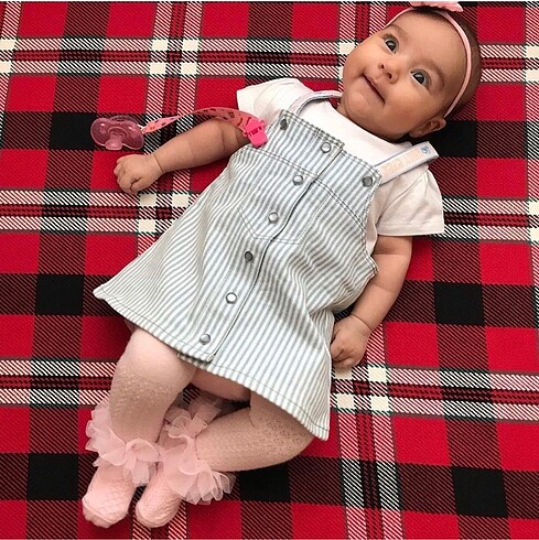 B&G store Kız bebek kot elbise