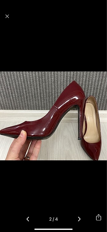 Koton Koton rugan vişne stiletto