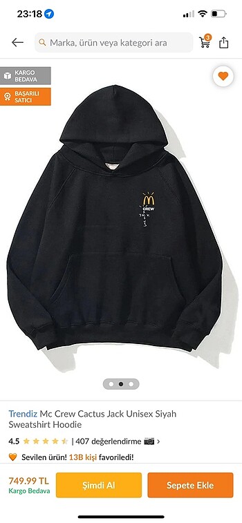 OVERSİZE MC SWEAT