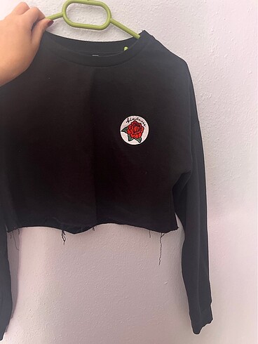 Defacto crop sweat