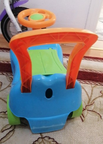 Beden Renk Renkli Mavi Oyuncak Araba