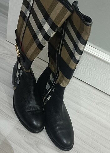 Orjinal Burberry 39 no kadın çizme 