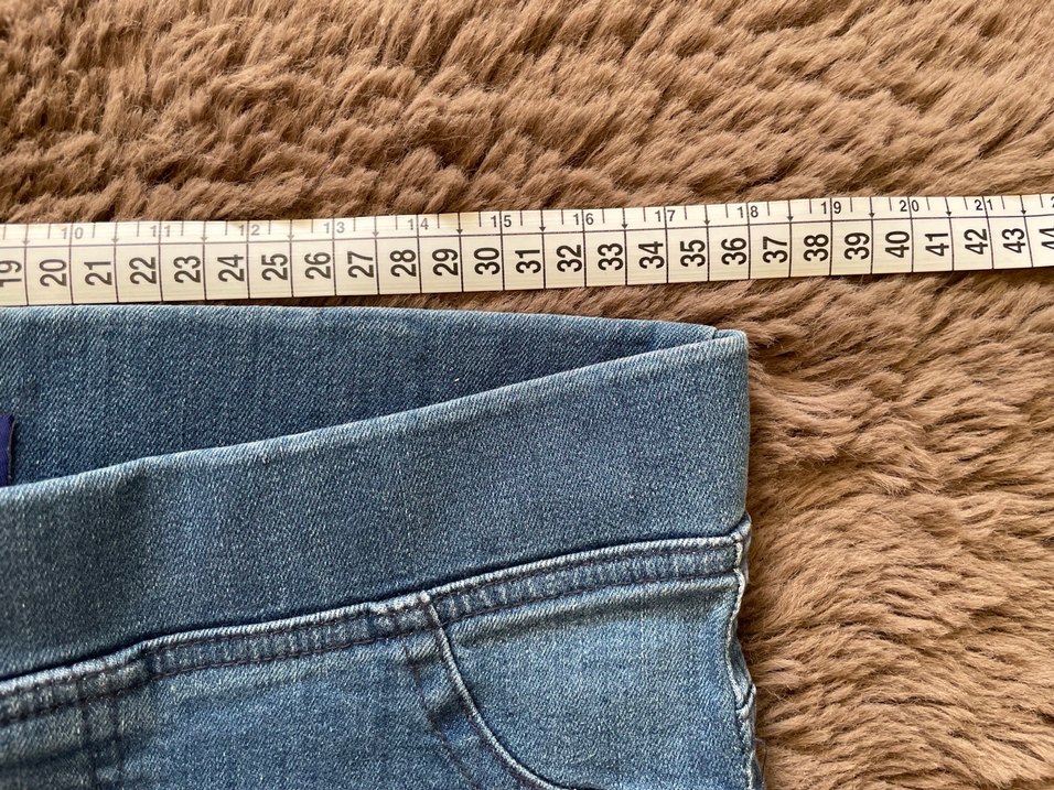 Kadın Denim Yıkama Kot Likralı Dar Kesim Yüksek Bel Pantolon - Görsel 3