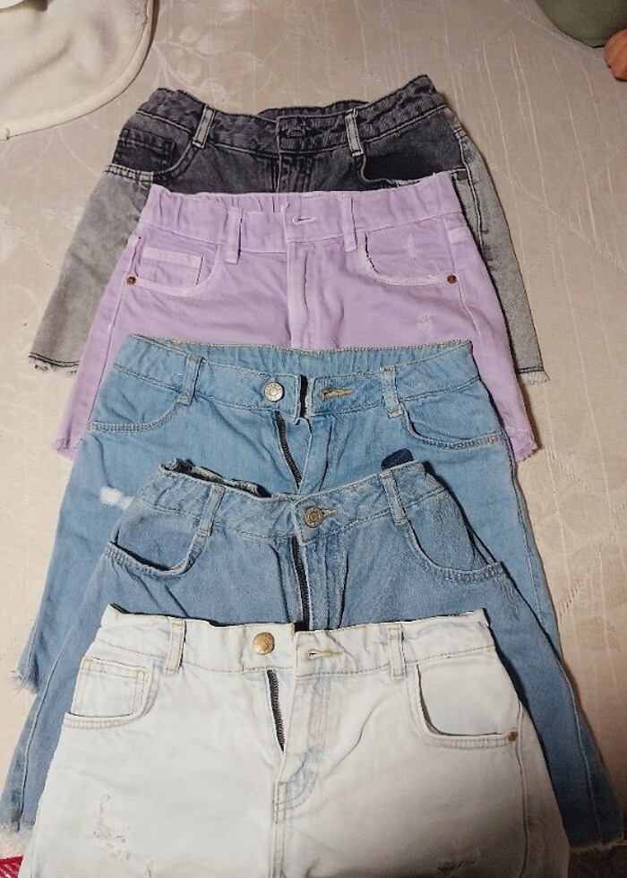 Kot şort - Görsel 4