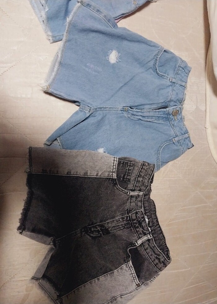 Kot şort - Görsel 5