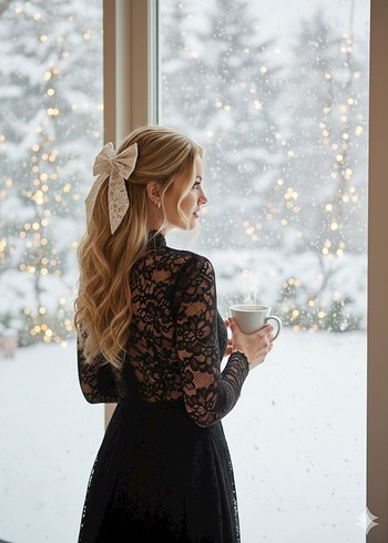 Modern Klasik Beyaz A Kesim Gelinlik - Görsel 2