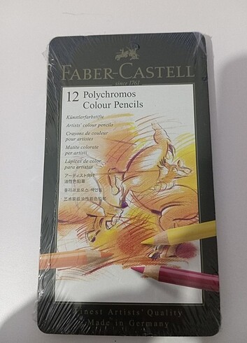 FABER CASTELL BOYA KALEMLERİ 12Li