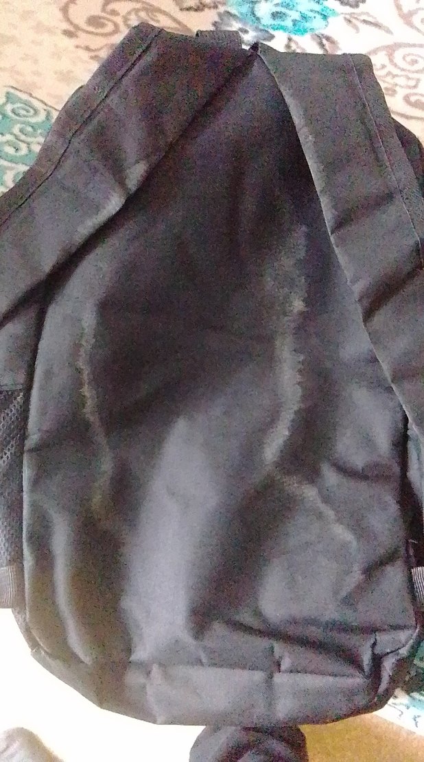 Siyah Fermuarlı Erkek Sırt Çantası - Görsel 3