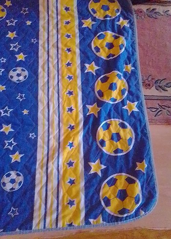 Renkli Futbol Temalı Çocuk Battaniyesi - Görsel 5