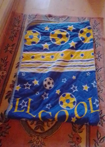 Renkli Futbol Temalı Çocuk Battaniyesi - Görsel 7