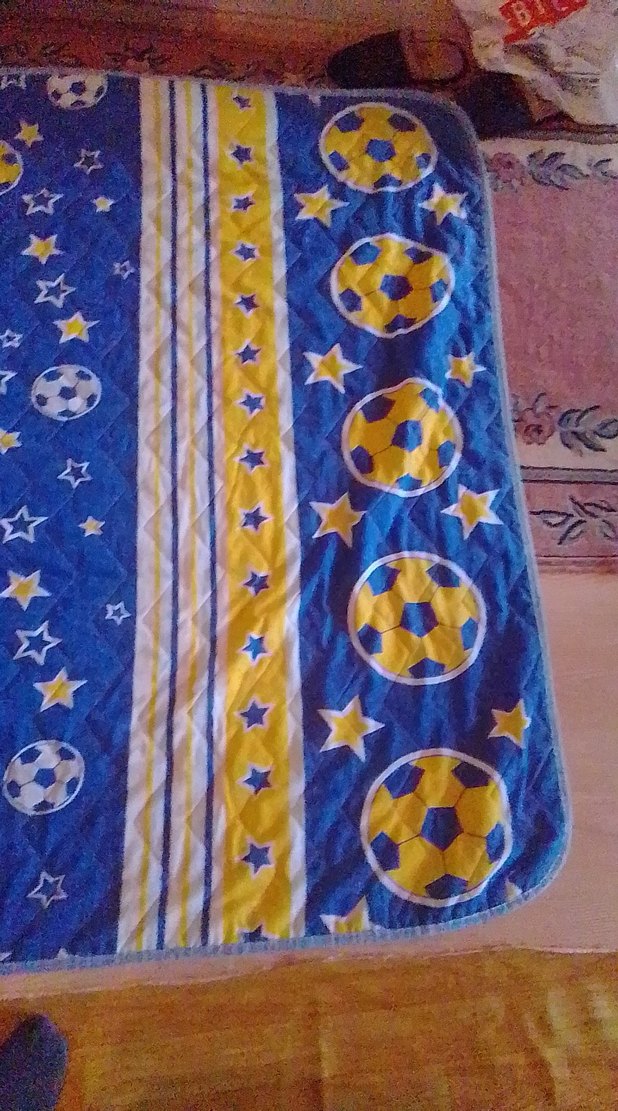 Renkli Futbol Temalı Çocuk Battaniyesi - Görsel 5