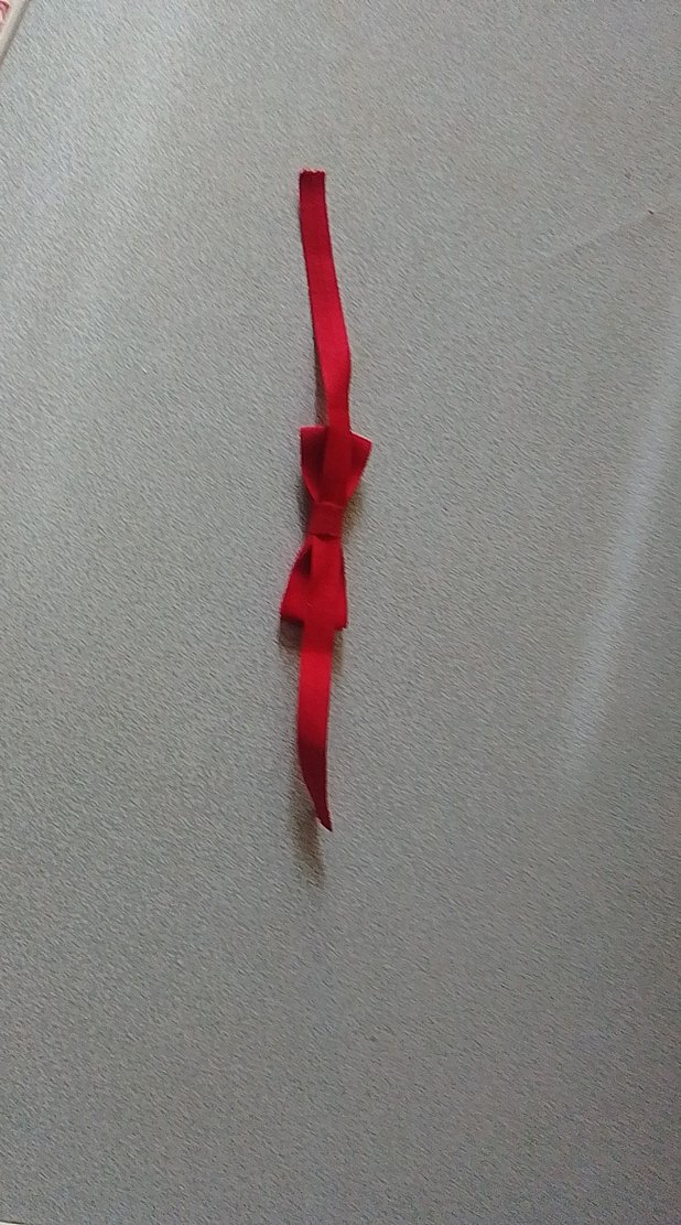 Kırmızı Çocuk Papyonu - Görsel 2