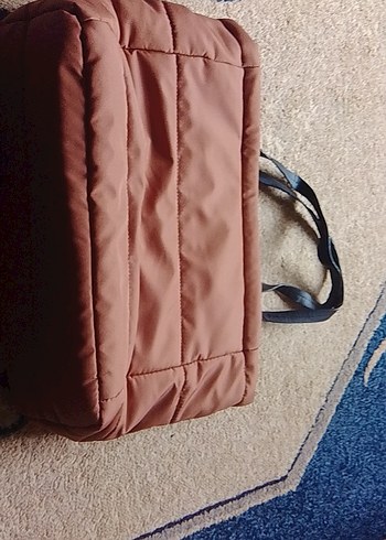 Kahverengi Kadın Fermuarlı Günlük Çanta - Görsel 2