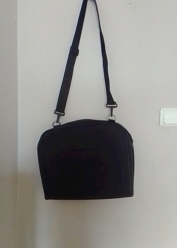Siyah Erkek Omuz Çantası Tokalı - Görsel 7