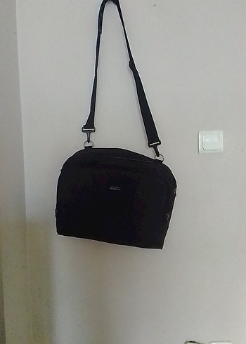 Siyah Erkek Omuz Çantası Tokalı - Görsel 8