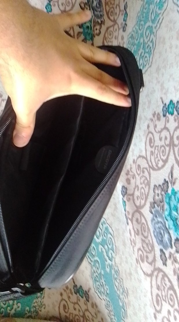 Siyah Erkek Omuz Çantası Tokalı - Görsel 4