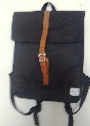 Siyah Kadın Sırt Çantası, Tokalı, Sokak Stili - Görsel 2