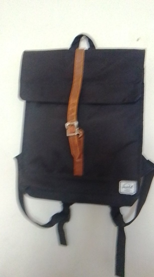 Siyah Kadın Sırt Çantası, Tokalı, Sokak Stili - Görsel 2