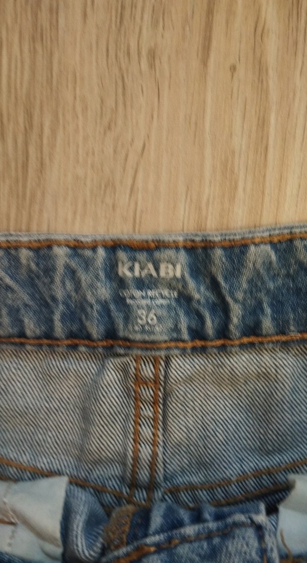 Kadın mavi kot Denim Uzun Etek - Görsel 4