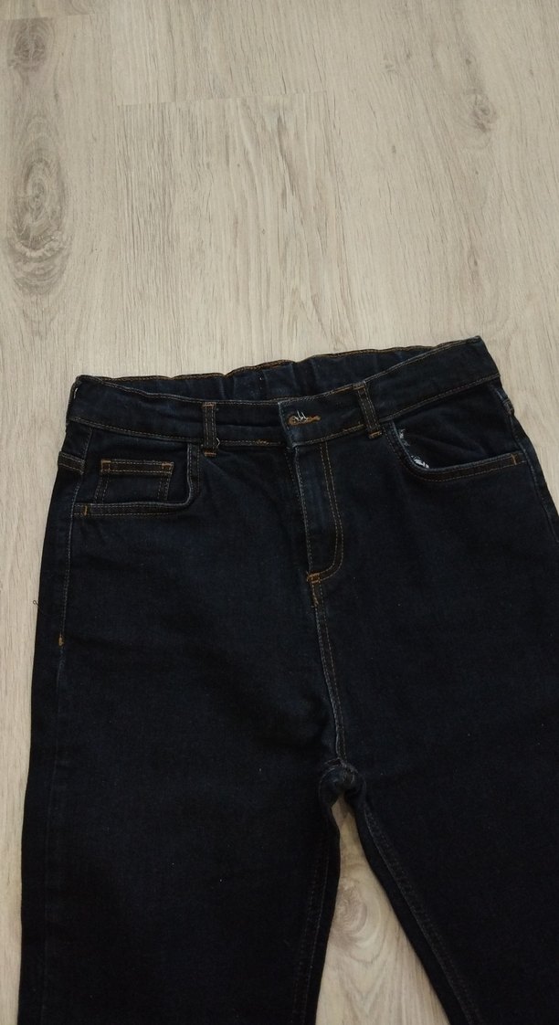 Erkek Çocuk Lacivert Denim Pantolon - Görsel 2
