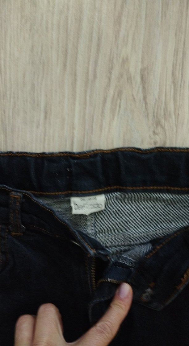 Erkek Çocuk Lacivert Denim Pantolon - Görsel 4