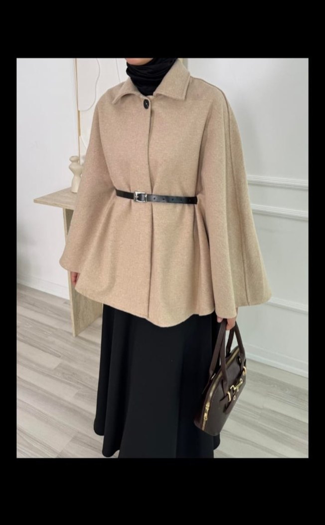 Kemerli Kaşe Panço - Görsel 2