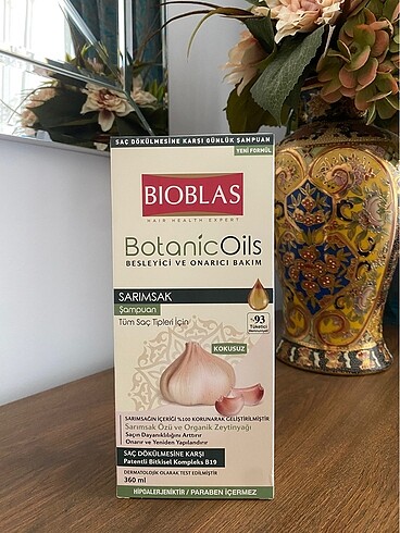 Bioblas Sarımsak Yağlı Şampuan