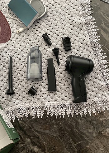 Uzun Süreli Emişli Gri El Süpürgesi - Görsel 4