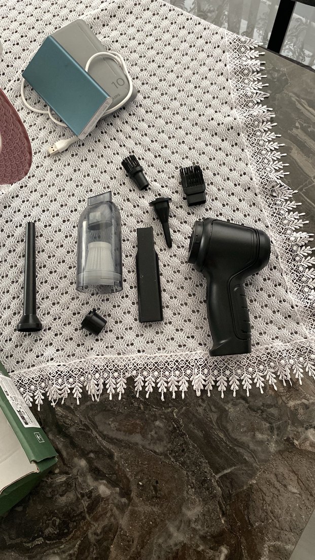 Uzun Süreli Emişli Gri El Süpürgesi - Görsel 4