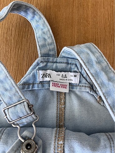 Zara Zara denim elbise 2-3 yaş