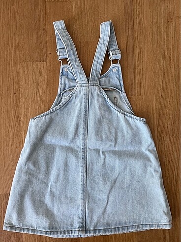 24-36 Ay Beden mavi Renk Zara denim elbise 2-3 yaş