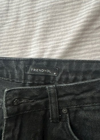 Siyah Kadın Normal Boy Denim Jean - Görsel 2