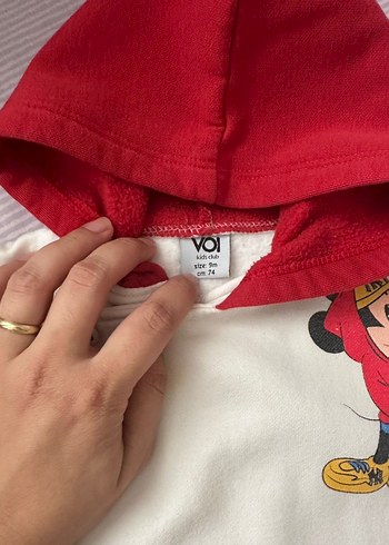 Renkli Mickey Baskılı Erkek Bebek Takımı - Görsel 5