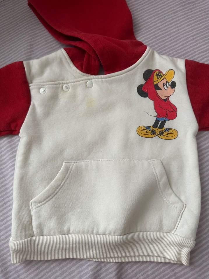 Renkli Mickey Baskılı Erkek Bebek Takımı - Görsel 4