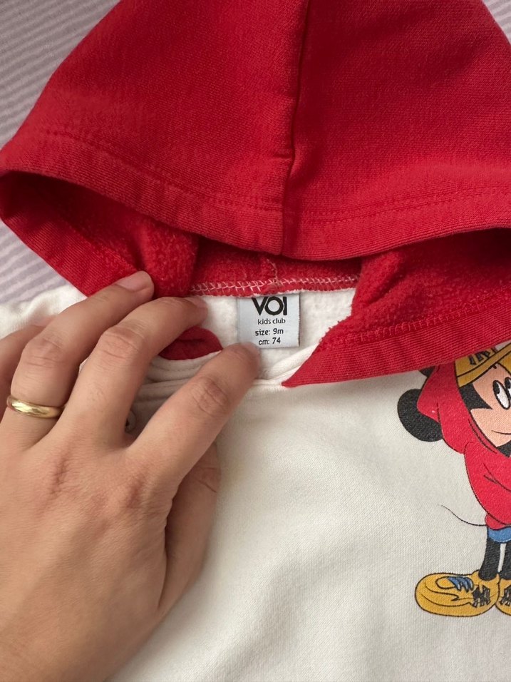 Renkli Mickey Baskılı Erkek Bebek Takımı - Görsel 5