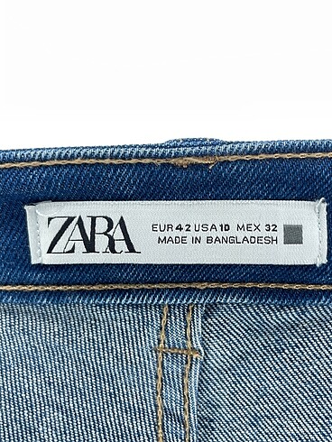 42 Beden mavi Renk Zara Jean / Kot %70 İndirimli.