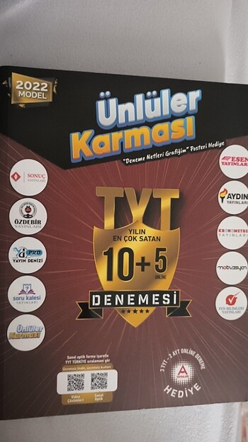 Ünlüler karması tyt denemesi
