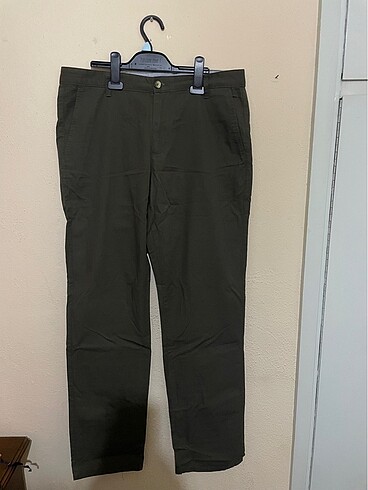 Lcw yeşil keten pantolon