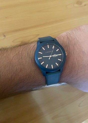 Lacoste Lacoste Unisex Lacivert Minimalist Saat