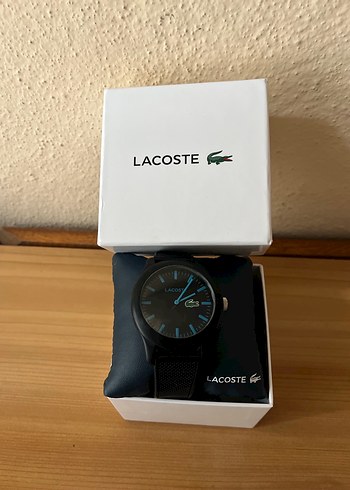 Beden siyah Renk Lacoste Siyah Kol Saati