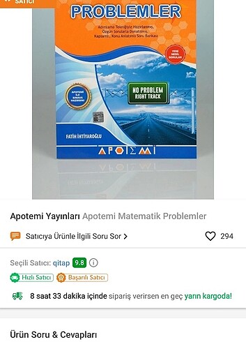 Apotemi Problemler Kitabı