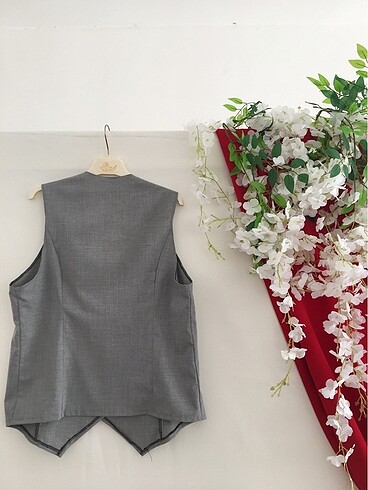 m Beden gri Renk Blazer yelek